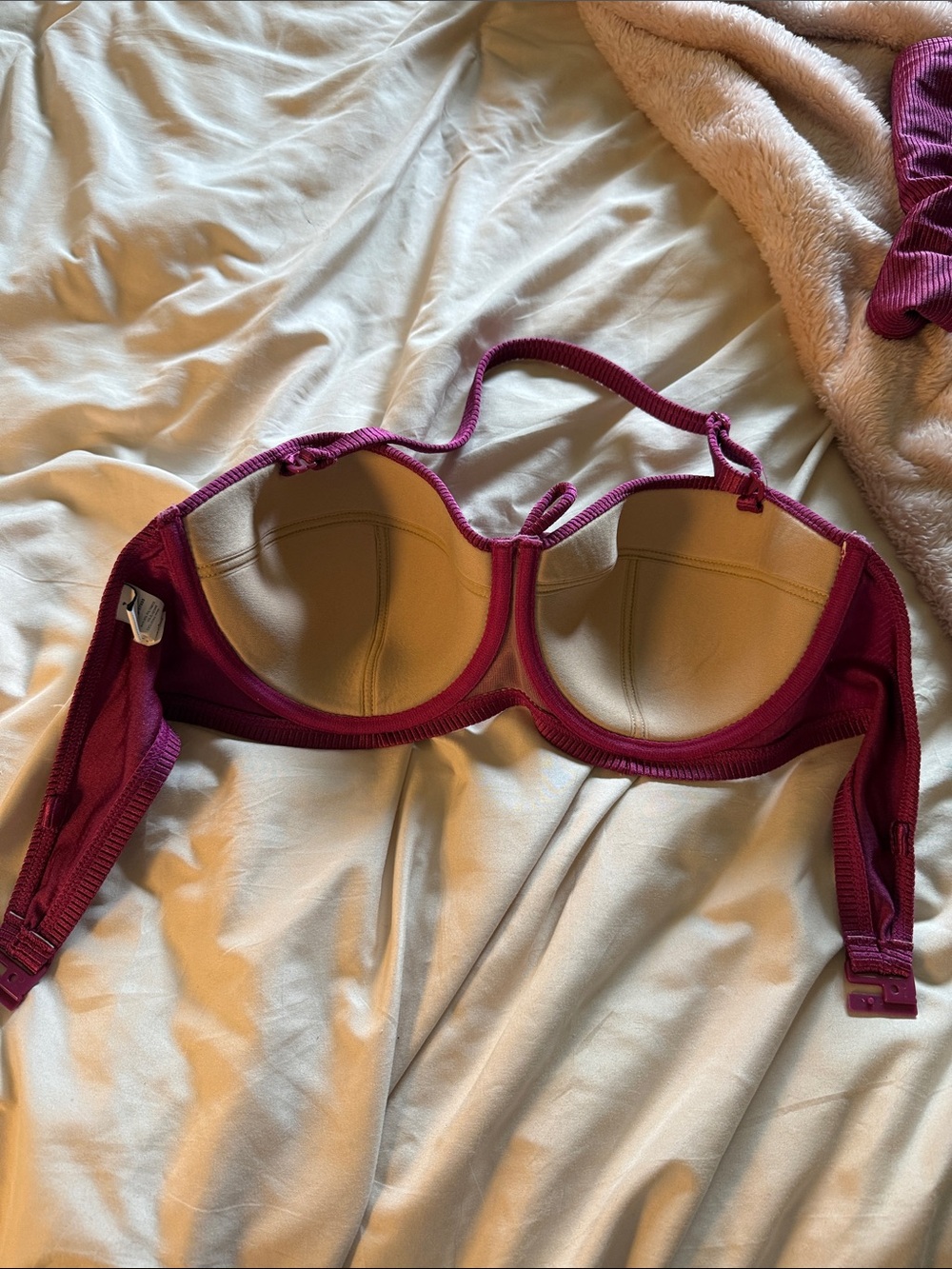 Pour Moi bikini set size large (14) bottoms and 36DD top in good used condition - Picture 8 of 9